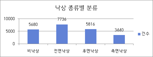 낙상 종류별 분류 그래프 이미지