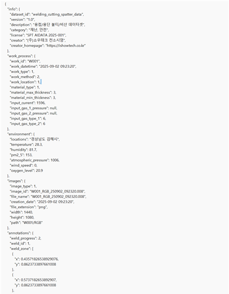 json 실제예시