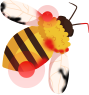 꿀벌 질병 진단 이미지 데이터 아이콘 이미지