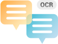 다중 언어 OCR 데이터 아이콘 이미지