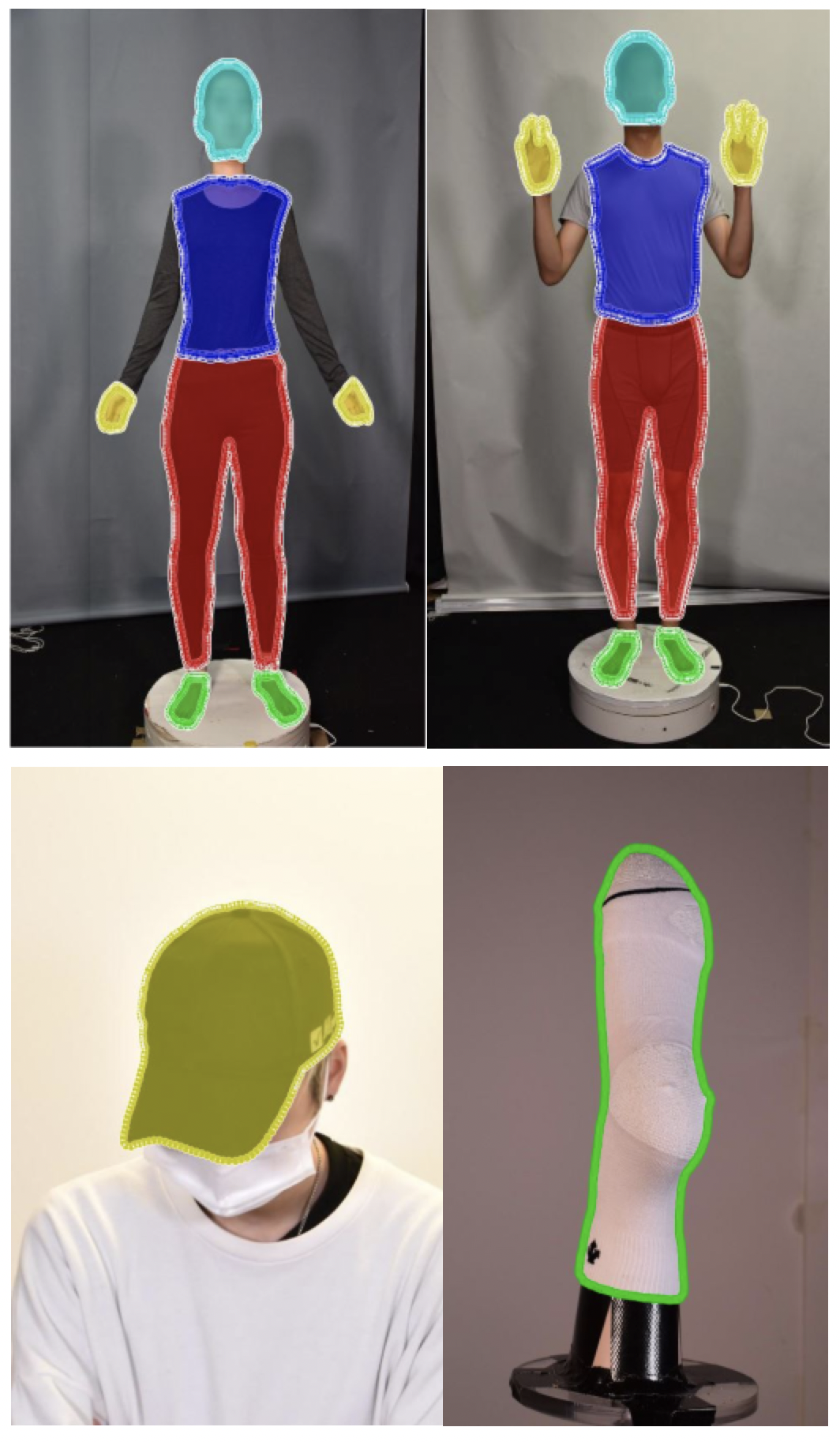 의류 가상착용 3D 이미지- 대표도면- 2D(신체, 상품)