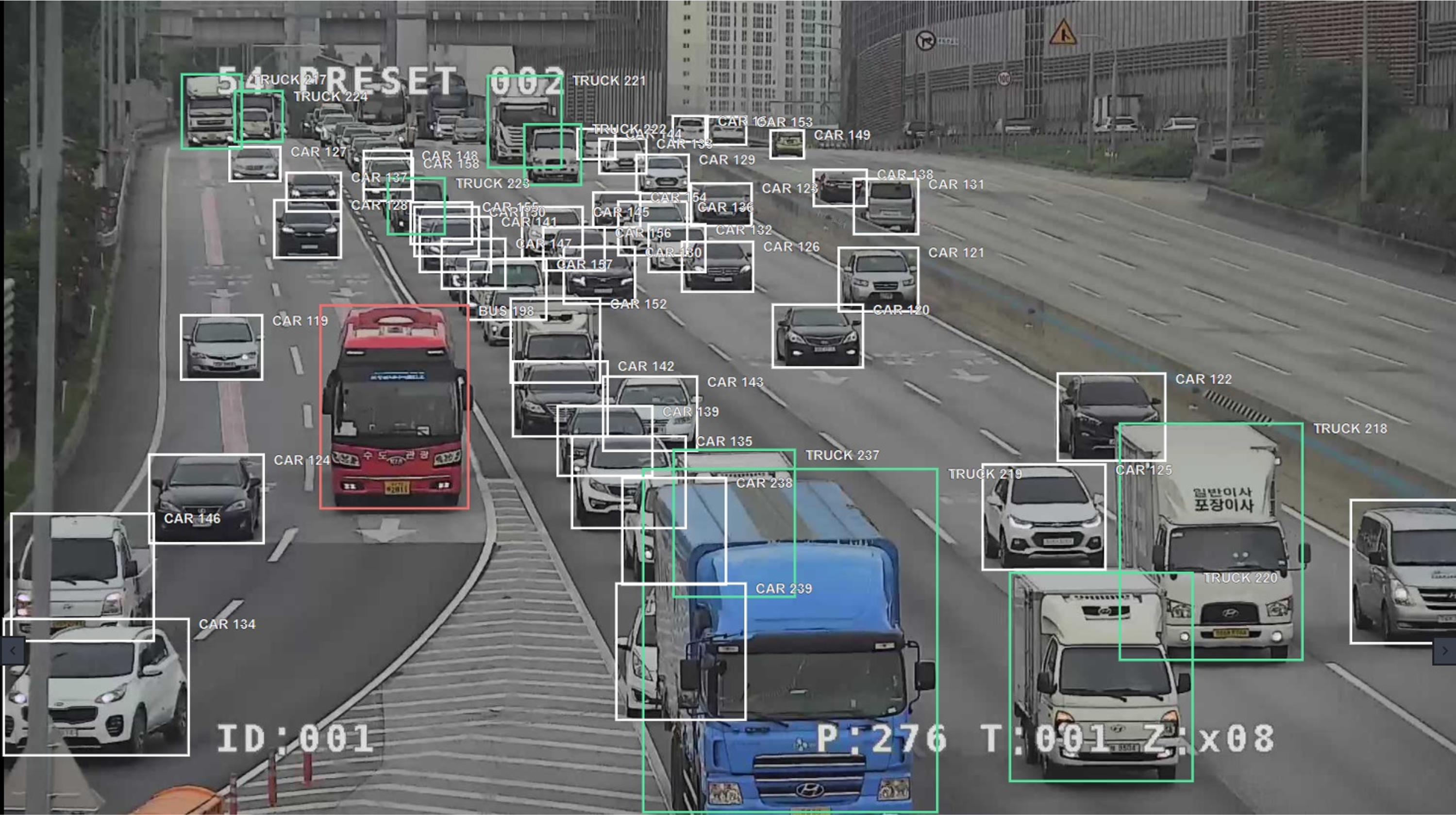 교통문제 해결을 위한 CCTV 교통 영상(고속도로)-대표도면-1