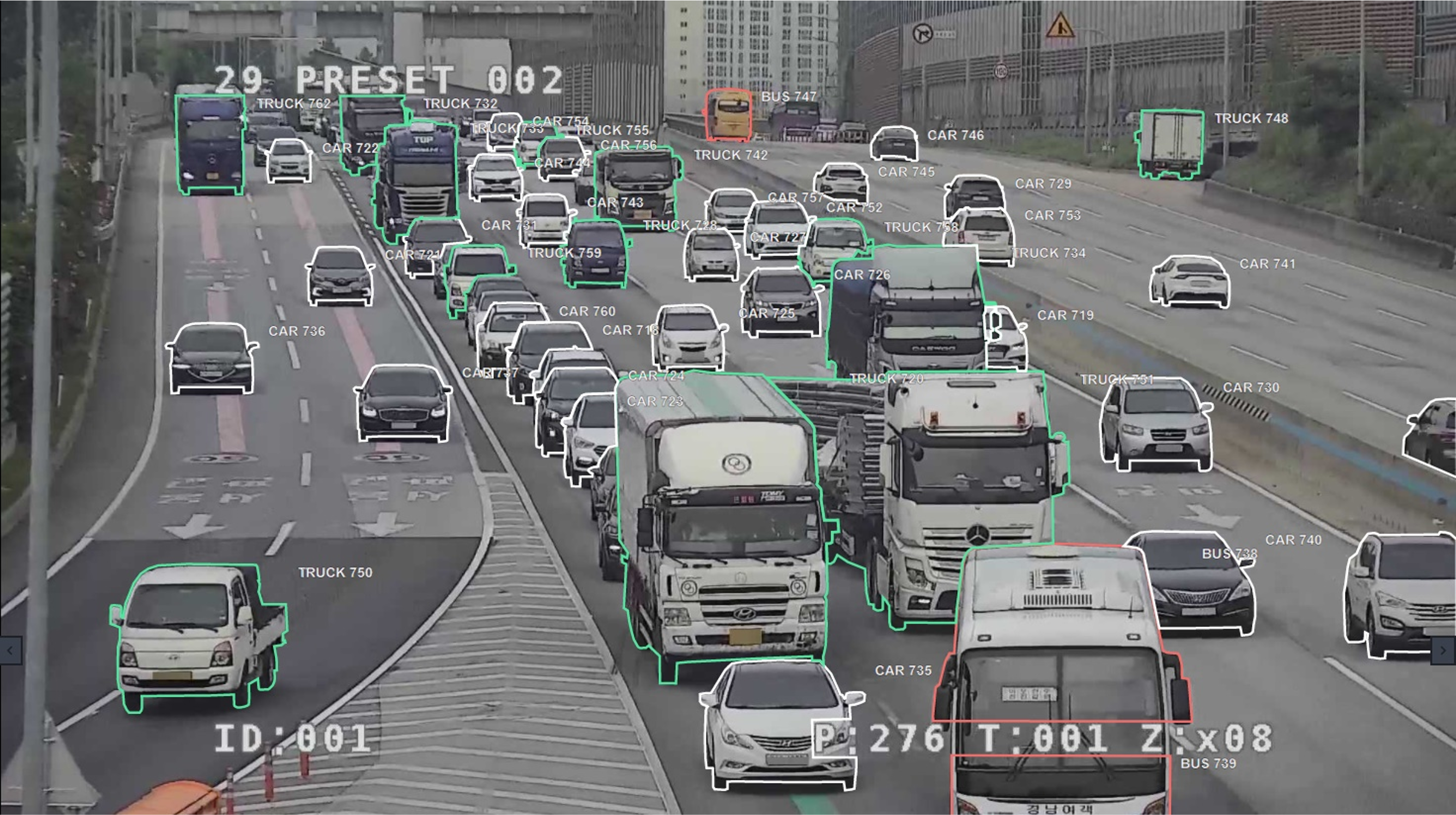 교통문제 해결을 위한 CCTV 교통 영상(고속도로)-대표도면-2